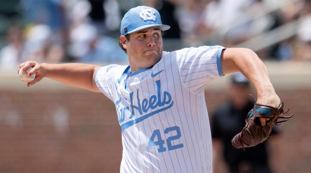 Jake Knapp was 14-0 with a 2.02 ERA for the Tar Heels.
