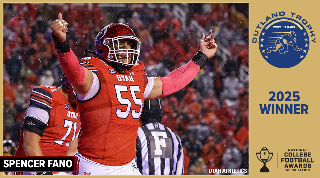 Spencer Fano led Utah&rsquo;s Wasatch Front from his offensive tackle position.