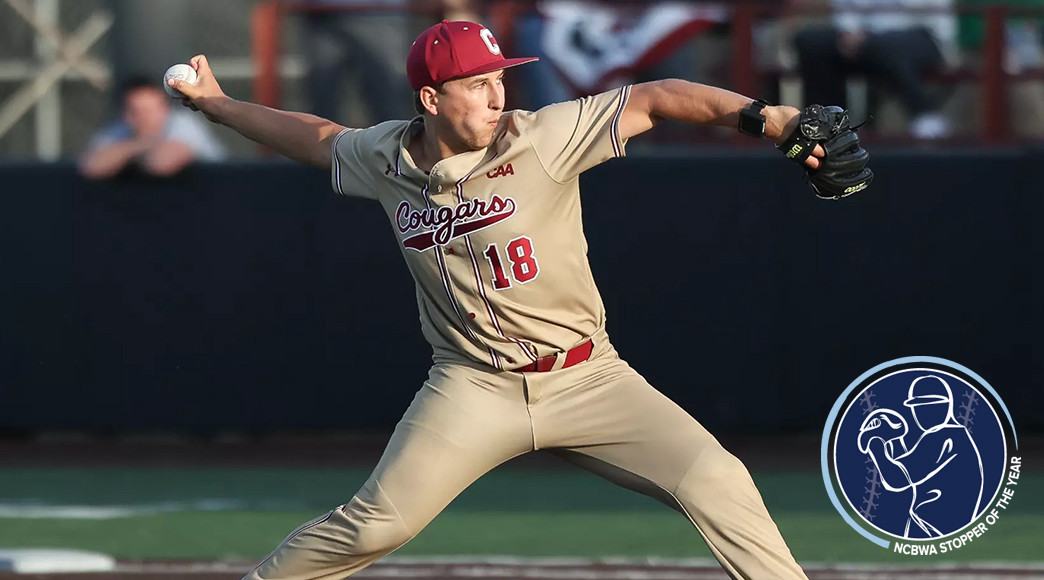 Davis Aiken of the College of Charleston leads returning relievers with 14 saves from a year ago.