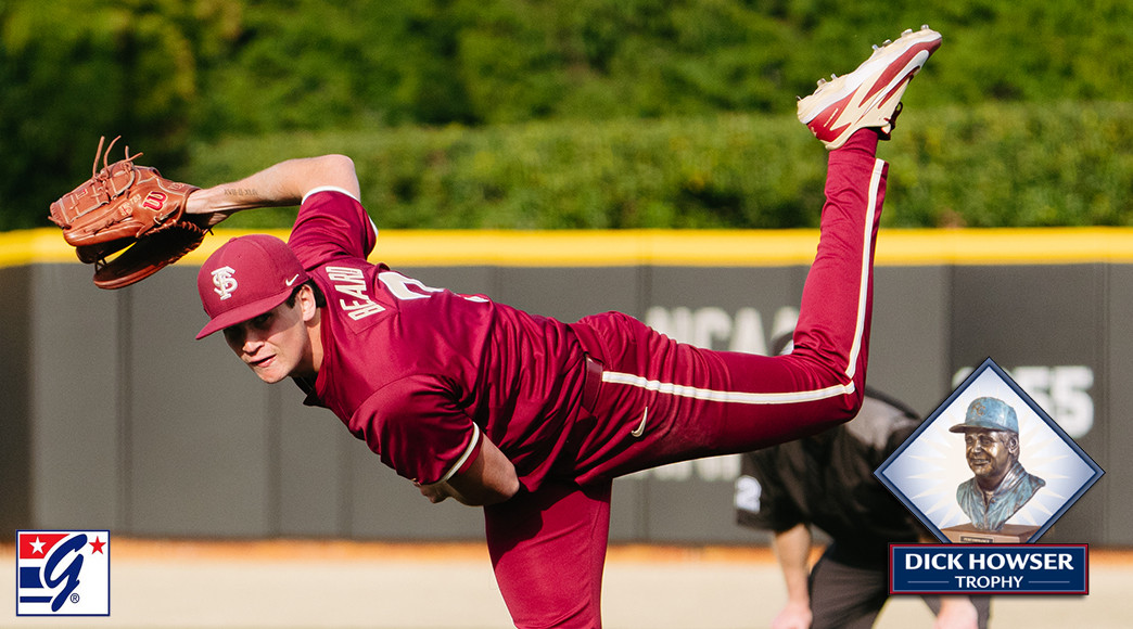 In the middle game of a three-game sweep for FSU at Wake Forest, Trey Beard struck out a career-high 14 batters in a season-long 6.2 one-hit innings.