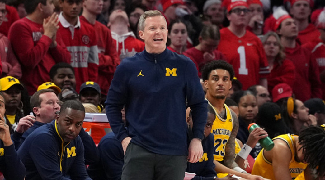 Dusty May is the third winner of the Henry Iba Award from Michigan. (Photo: Jason Mowry/Icon Sportswire)