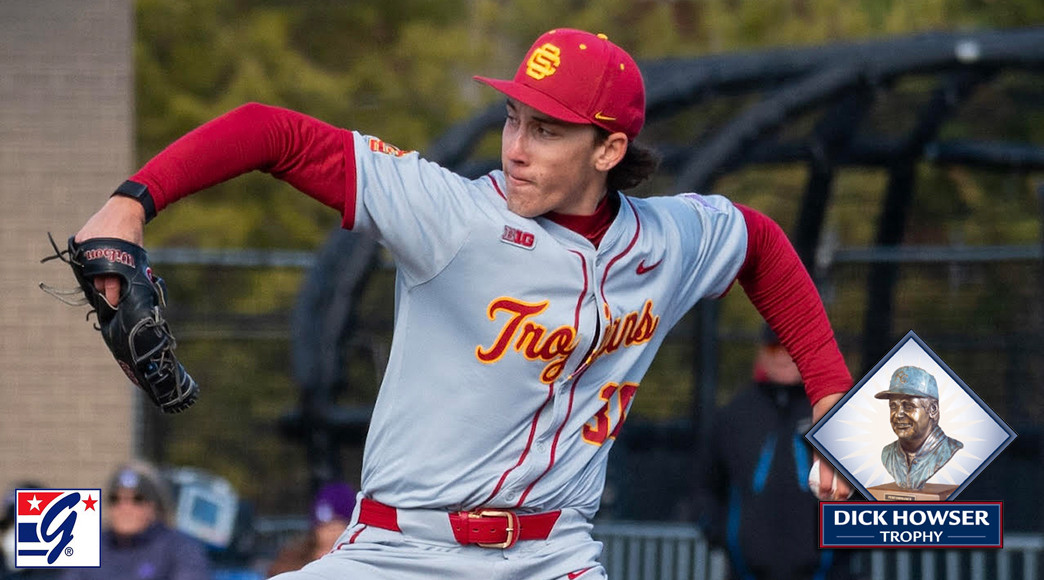 Over the month of March, Mason Edwards posted a 3-0 record across four starts and logged a 1.21 ERA for the Trojans.