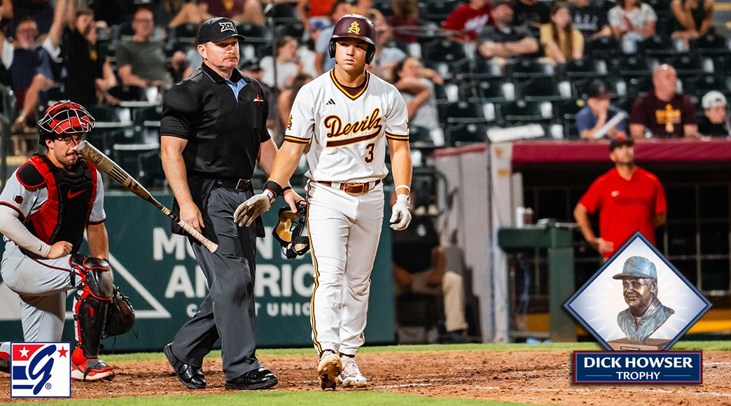 Landon Hairston mashed 14 homers, including 12 in his final 16 games of the month, and clubbed five doubles, driving in 31 runs for the Sun Devils.
