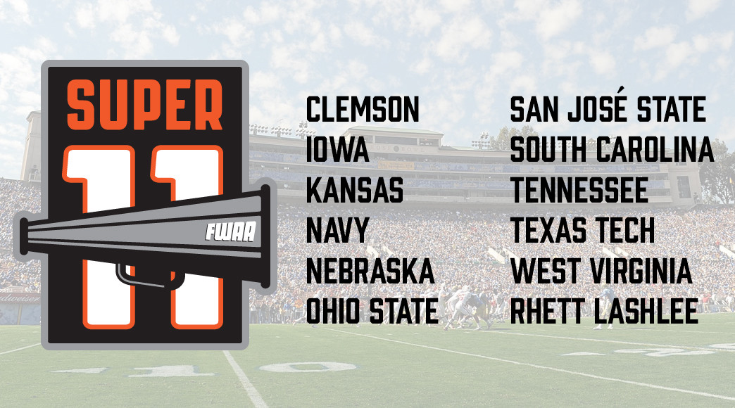 Kansas is the lone first-time honoree from the 2025 season.