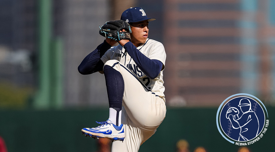 Wylan Moss of UCLA is 4-0 with a 1.57 ERA