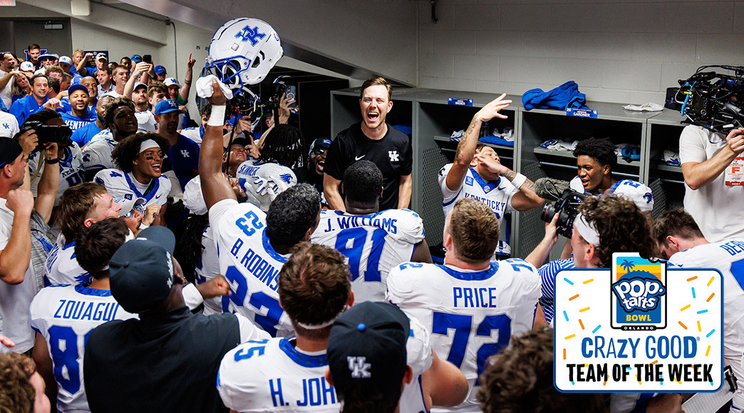 “I’m just really proud of the guys. I’m proud of this team,” Will Stein said following his first road victory as a head coach.