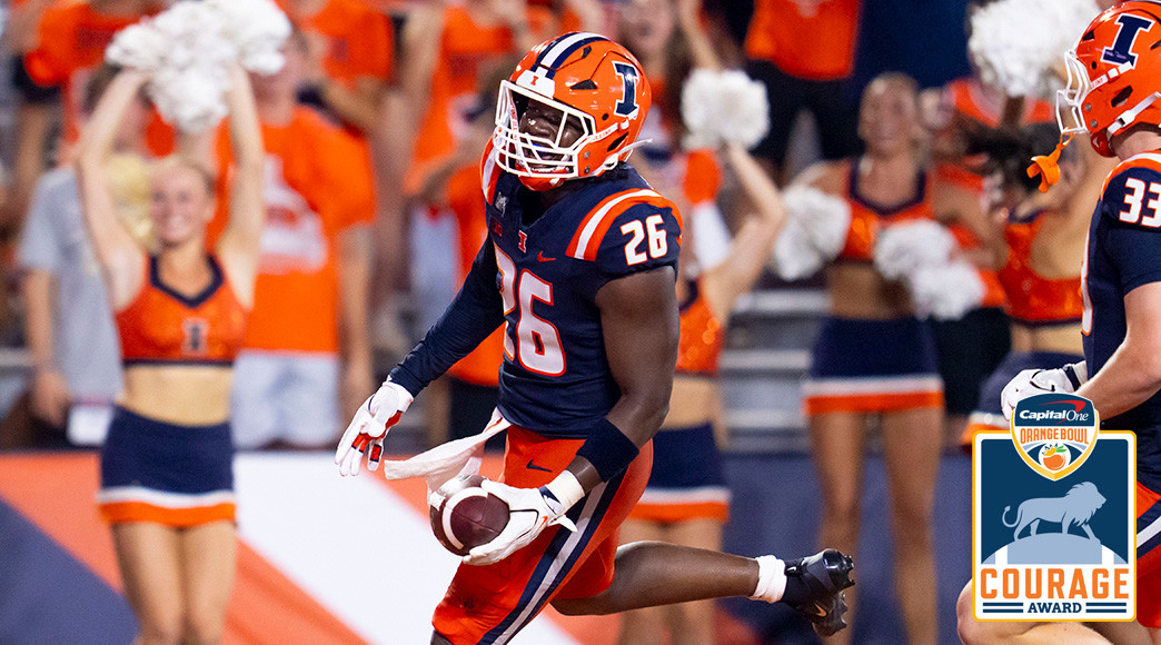 Through three games, linebacker Ismael Kante leads Illinois in tackles with 15.