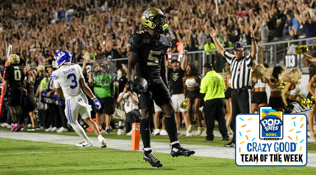 UCF&rsquo;s fourth selection is its first since a 45-3 victory over No. 15 Oklahoma State in 2023. This is the 333rd selection in the award&rsquo;s 25 seasons.